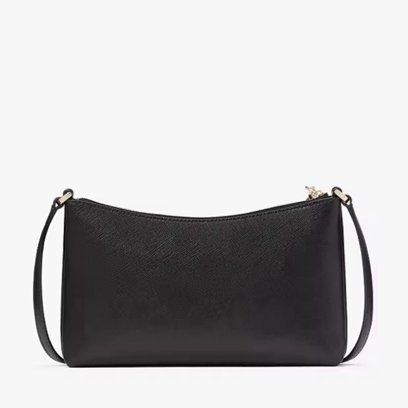 Kate Spade “Sadie” black Saffiano leather crossbody shoulder bag purse - Picture 5 of 7